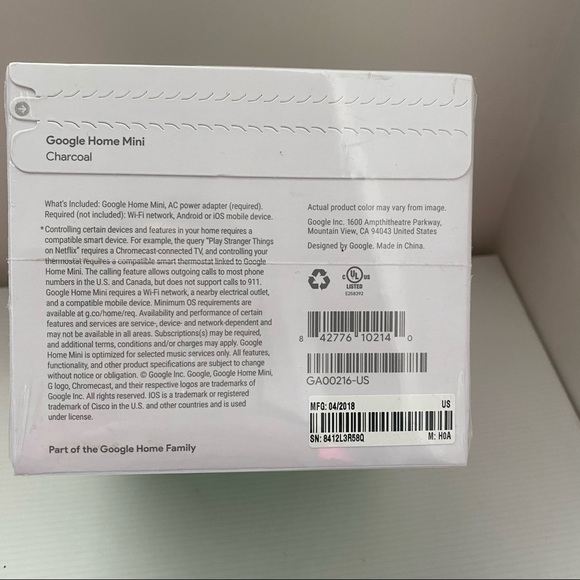 Google new mini Charcoal - Picture 8 of 8